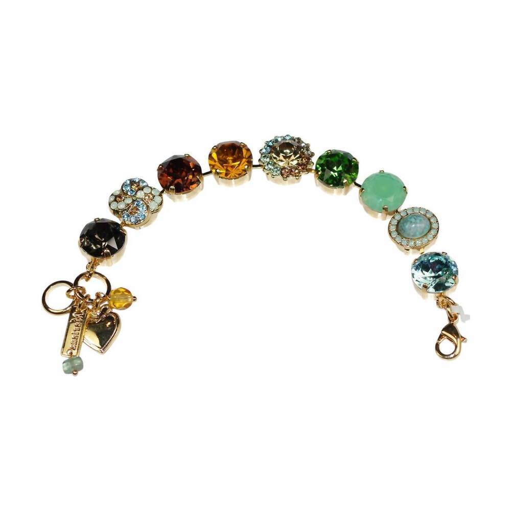 NEW MARIANA women's forget me not bracelet in green